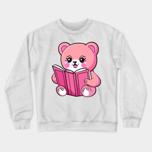 pink teddy bear Crewneck Sweatshirt